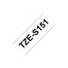 Brother TZe P-Touch Labelling Tape 24mm x 8m Black on Clear TZES151 BA69264