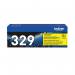 Brother TN-329Y Toner Cartridge Super High Yield Yellow TN329Y BA73514