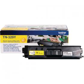 Brother TN-329Y Toner Cartridge Super High Yield Yellow TN329Y BA73514