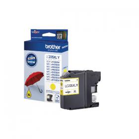 Brother LC225XLY Inkjet Cartridge High Yield Yellow LC225XLY BA73597