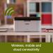 Brother HL-1210WA4 Wireless Mono Laser Printer HL1210WZU1 BA74222
