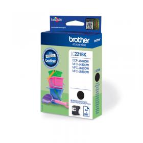 Brother LC221BK Inkjet Cartridge Black LC221BK BA74731