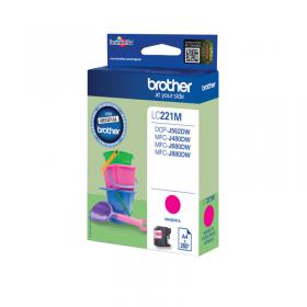 Brother LC221M Inkjet Cartridge Magenta LC221M BA74733