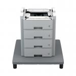 Brother TT-4000 Optional 4x520 Sheet Paper Tray Unit with Stabiliser Base Grey TT4000 BA76105