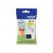 Brother LC3217Y Inkjet Cartridge Yellow LC3217Y BA76214