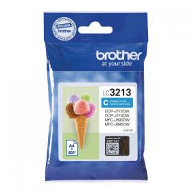 Brother LC3213C Inkjet Cartridge High Yield Cyan LC3213C BA76226