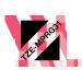 Brother TZe Labelling Tape 12mm x 4m Black on Red Gingham TZEMPRG31 BA77025