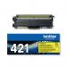 Brother TN-421Y Toner Cartridge Yellow TN421Y BA77163