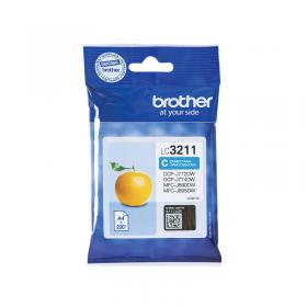 Brother LC3211C Inkjet Cartridge Cyan LC3211C BA77575