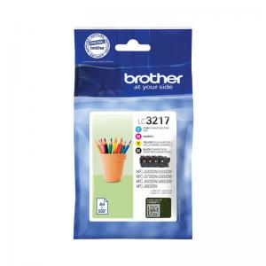 Brother LC3217 Inkjet Cartridge CMYK Multipack LC3217VAL BA77914