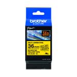 Brother P-Touch 36mm Black on Yellow Labelling Tape TZE-SL661 BA80646