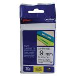Brother P-Touch 9mm Black on White TZE221 Labelling Tape TZE221 BA8079