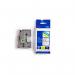 Brother P-Touch TZe Lam Tape Cassette 12mm x 8m Black on White Tape TZE231 BA8092