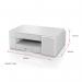 Brother DCP-J1200W Wireless All-in-One Colour Inkjet Printer DCPJ1200WZU1 BA80925