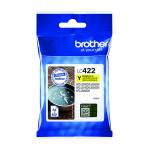 Brother LC422Y Inkjet Cartridge Yellow LC422Y BA81557