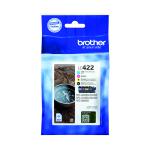 Brother LC422 Inkjet Cartridge Multipack CMYK LC422VAL BA81679
