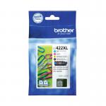 Brother LC422XL Inkjet Cartridge High Yield Multipack CMYK LC422XLVAL BA81689