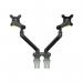 Bakkerelkhuizen BE Flexible Dual Monitor Arm Dark Grey BNEBFDDG BAK67706
