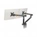 Bakkerelkhuizen BE Flexible Dual Monitor Arm Dark Grey BNEBFDDG BAK67706