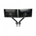 Bakkerelkhuizen BE Flexible Dual Monitor Arm Dark Grey BNEBFDDG BAK67706