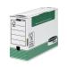 Fellowes Bankers Box Transfer File 120mm FC Green (Pack of 10) 1179201