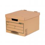Bankers Box R-Kive Earth Storage Box Brown (Pack of 10) 4470601 BB00900