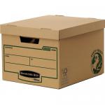 Bankers Box R-Kive Earth Storage Box Brown (Pack of 10) 4470601 BB00900