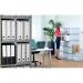 Fellowes Bankers Box Transfer File 120mm Foolscap Grey (Pack of 10) 01805 BB0180570