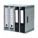 The picture features a stack of five Bankers Boxes File Store 4 Drawer Grey, each bearing the iconic Bankers Box logo. The durable, grey exterior and convenient drawers make this pack a must-have for any organized workspace.