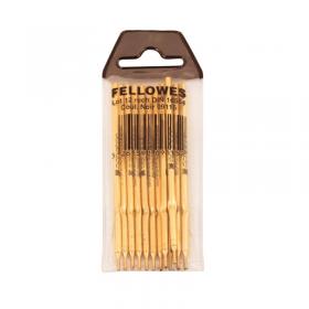 Fellowes Ballpoint Refill for use with Fellowes Ballpoint Pen and Chain Black (Pack of 12) 0911501 BB09115