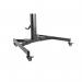 Filex Mobile TV Stand Height Adjustable for 37-70 Inch Flat Panel Screens Black 809148 BB10764