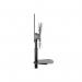 Filex Mobile TV Stand Height Adjustable for 37-70 Inch Flat Panel Screens Black 809148 BB10764