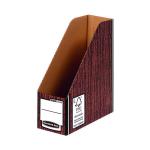 Bankers Box Premium Magazine File-Woodgrain (Pack of 5) 723303 BB12895