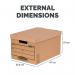 Fellowes Earth Series Storage Box Large (Pack of 10) 4470701 BB203