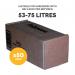 Fellowes Shredder Waste Bags 53-75L Approx (Pack of 50) 36054 BB36054
