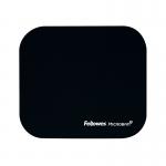 Fellowes Microban Antibacterial Mouse Mat Black 5933905 BB48718