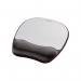 Fellowes Memory Mouse Pad with Wristrest Black/Silver 9175801 BB49780