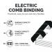 Fellowes Pulsar-E 300 A4 Electric Comb Binding Machine 5620701 BB51211