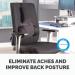 Fellowes Professional Series Ultimate Back Support Black 8041801 BB51687