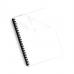 Fellowes Recycled A4 PVC Binding Covers Clear 180 Micron (Pack of 100) 5375901 BB52632
