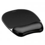 Fellowes Crystal Gel Mouse Pad And Wristrest Black 9112101 BB52717