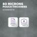 Fellowes Enhance80 Self Adhesive Laminating Pouch A3 160 Micron Total Gloss (Pack of 100) 5302302 BB53023