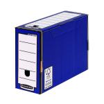 Bankers Box Premium 127mm Transfer File Blue (Pack of 5) 5905 BB53037
