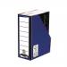 Fellowes Blue /White Bankers Box Premium Magazine File (Pack of 10) 0722904