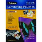 Fellowes A4 Laminating Pouch 160 Micron (Pack of 100) 55306101 BB53061