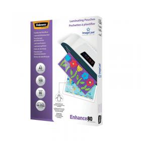 Fellowes A3 Laminating Pouch 160 Micron (Pack of 100) 5306207 BB53062