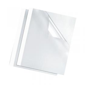 Fellowes Thermal Binding Covers 3mm White (Pack of 100) 53152 BB53152