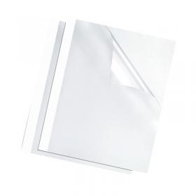 Fellowes Thermal Binding Covers 3mm White (Pack of 100) 53152 BB53152