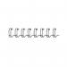 Fellowes 6mm Black Wire Binding Element (100 Pack) 53218 BB53218