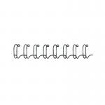 Fellowes 6mm Black Wire Binding Element (100 Pack) 53218 BB53218